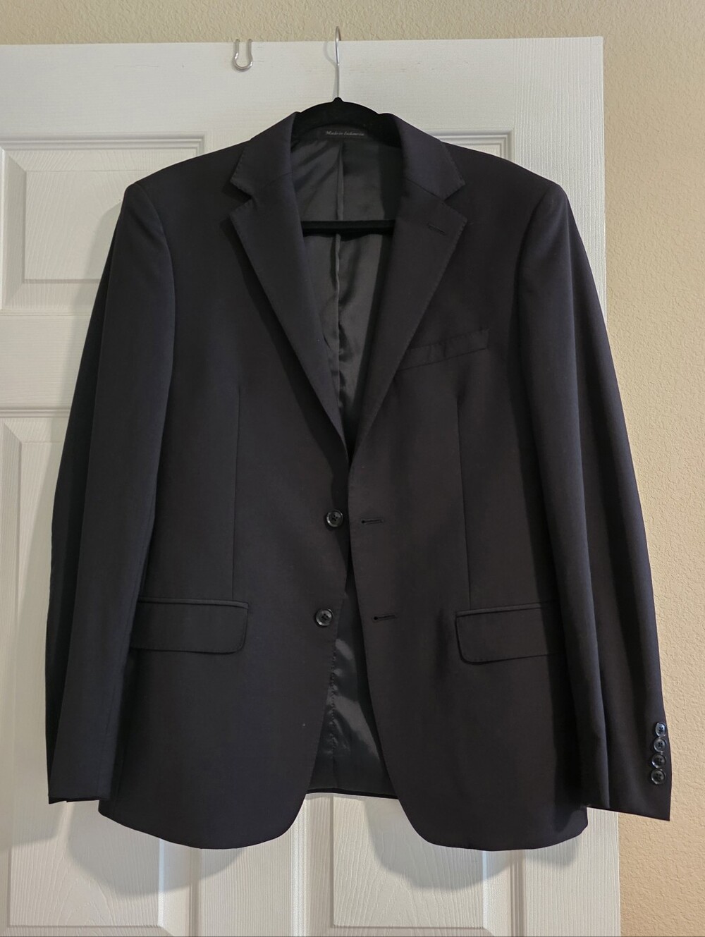 Calvin Klein Men's Black Suit | 2 Piece Set |LIKE NEW